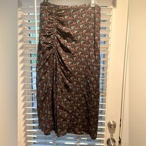 Beautiful ALC Midi Silk Skirt